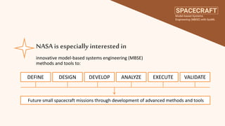 NASA Spacecraft MBSE with SysML (Missions to Mars) | PPTX