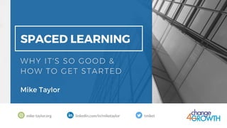Spaced Learning: Why It Is So Good & How to Get Started