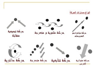 ‫اتســس تصميم المتا حــــــــــف‬
‫انواع مسارا ت الحركة‬

 