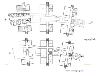 Space design, circulation & service