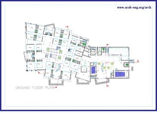 Space design, circulation & service