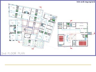 Space design, circulation & service