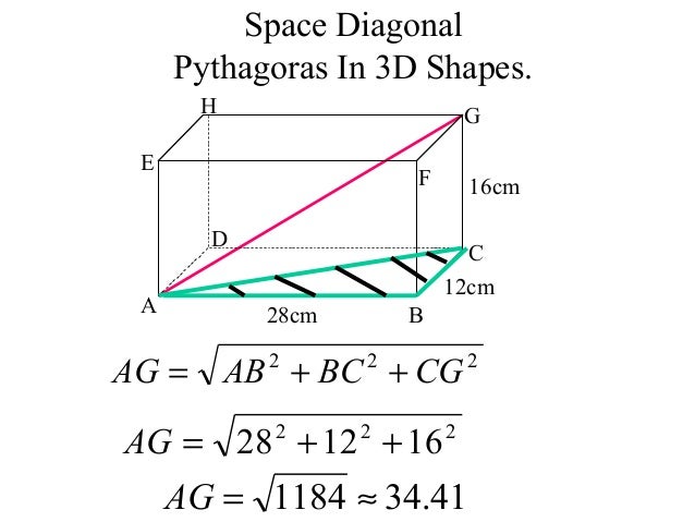 Space diagonal lesson