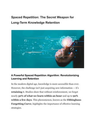 Picture of Spaced Repetition_ The Secret Weapon for Long-Term Knowledge Retention.pdf