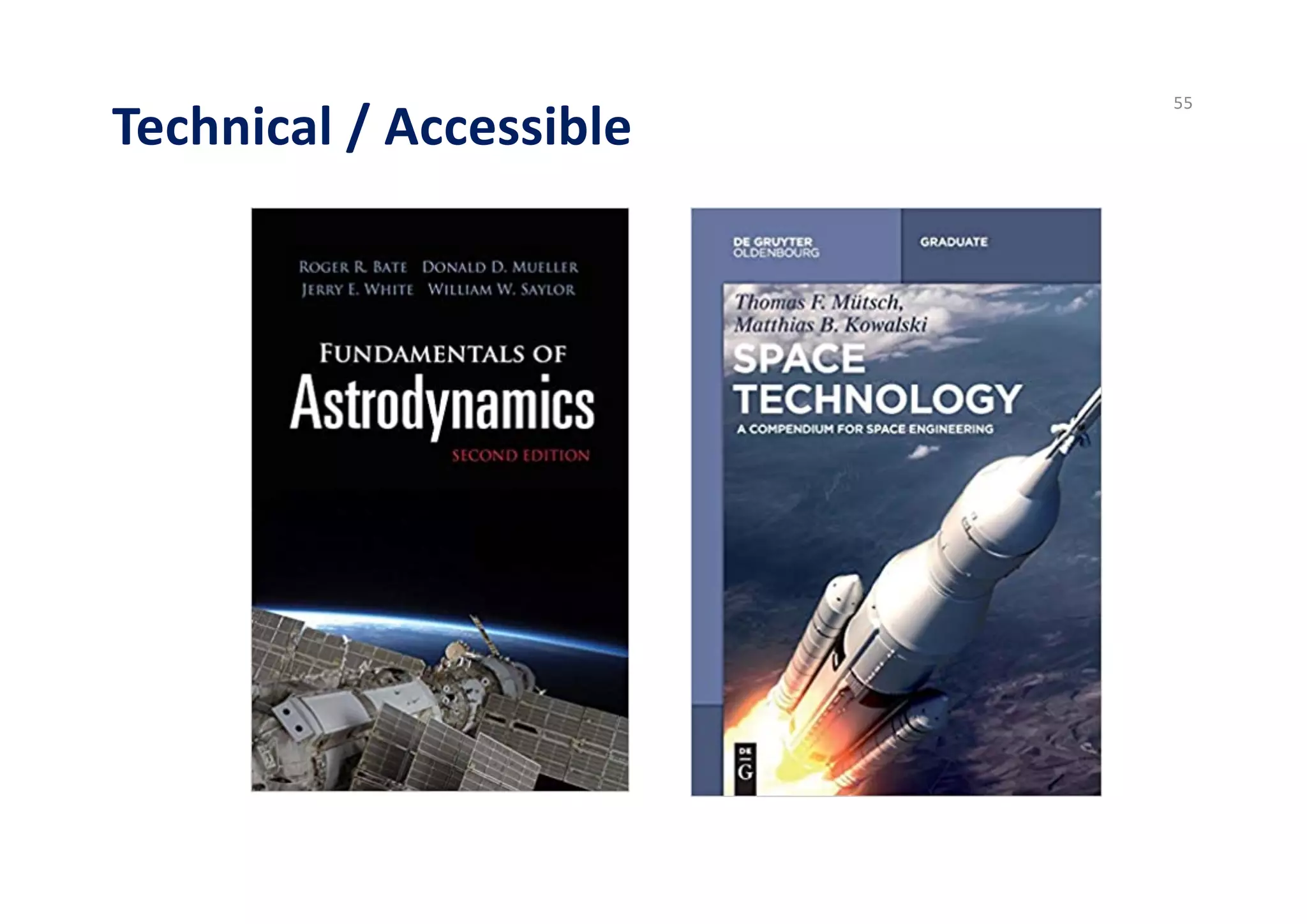 55
Technical / Accessible