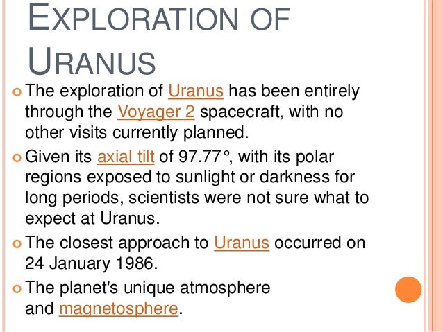 Uranus Exploration