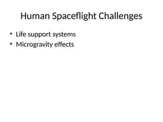 Spacelfight Microgravity The Fascinating world of space exploration | PPTX