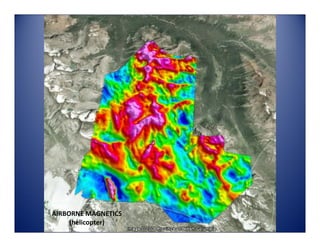 AIRBORNE MAGNETICS
     (helicopter)
 