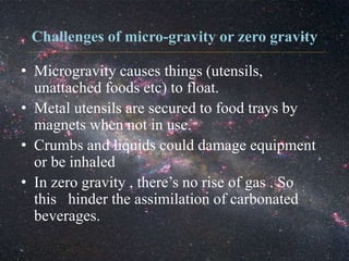 Space foods | PPTX