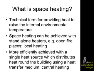 Space heating | PPT