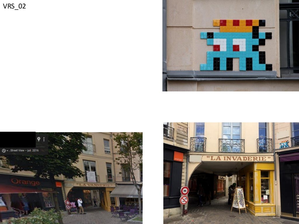 Space Invader Versailles
