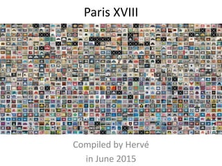 Paris XVIII
Compiled by RVLeb up to PA_1300
June 2015 then September 2017
 