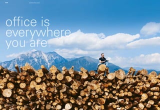 HUB operative office system 
office is 
everywhere 
you are 
p | 2 
 