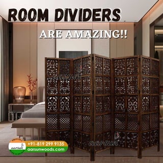 Space Management is Easy with Aarsun Room Dividers