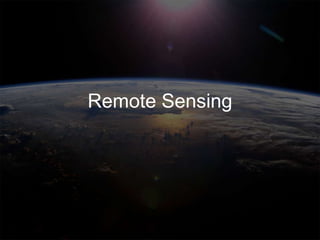 Remote Sensing
 