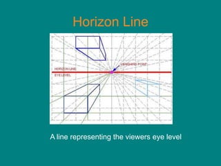 Horizon Line




A line representing the viewers eye level
 