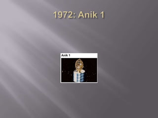 1972: Anik 1