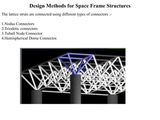 Triodetic Structures SPACES FAME CONSTRUCTION its a building construction.ppt