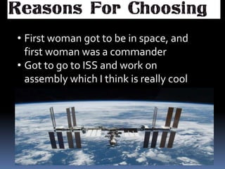 3 main parts: Orbiter (houses the crew), Large external fuel tank ( holds fuel for main engines, and it burns up in the atmosphere after each launch), and the Two solid rocket boosters (provides  most of the shuttle’s life during the first two minutes)