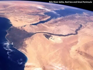 Nile River delta, Red Sea and Sinai Peninsula 