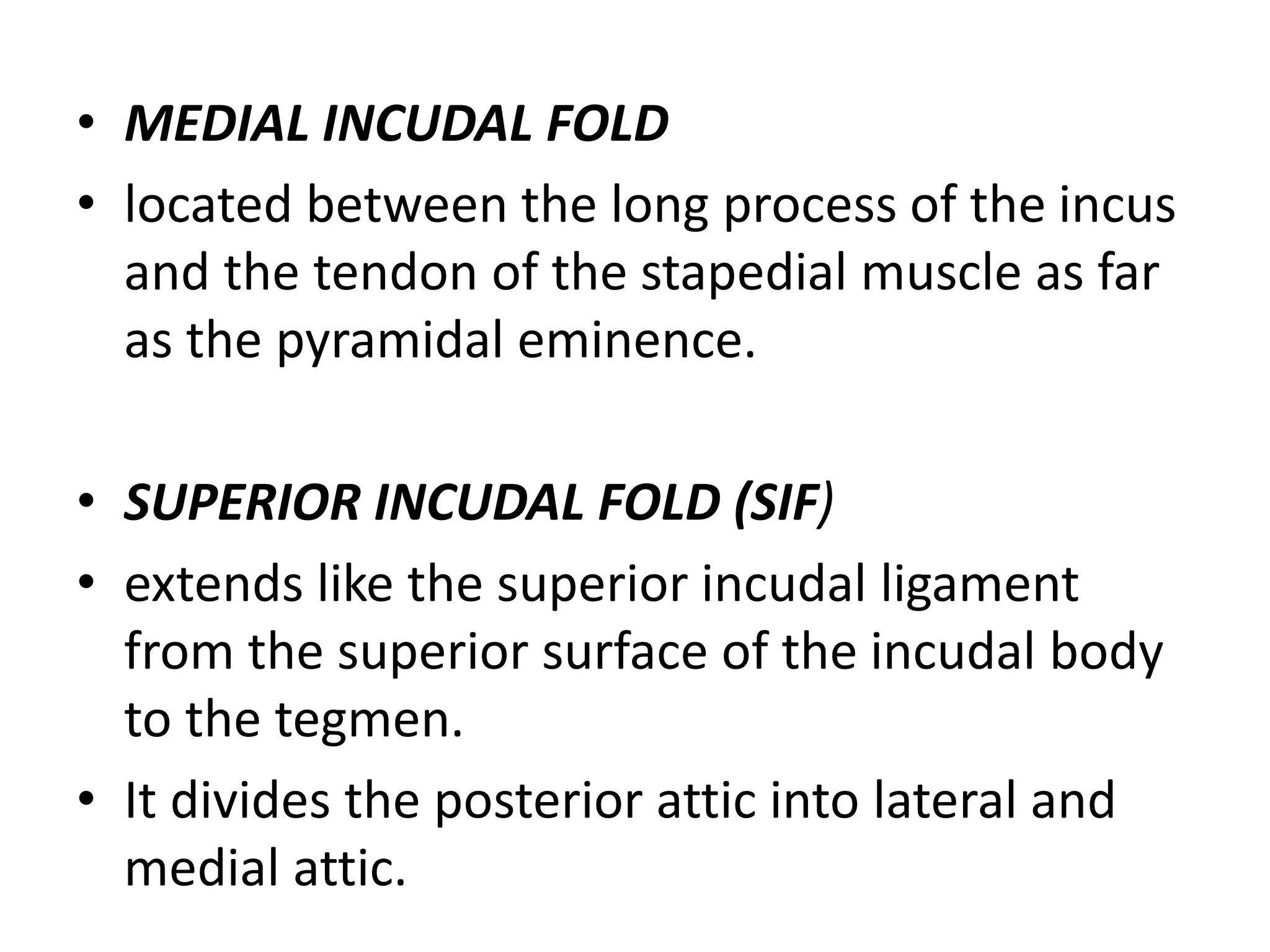 Spaces of middle ear and their surgical importance | PPTX
