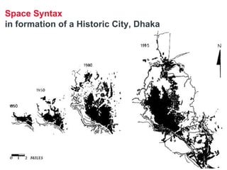 Space Syntax   in formation of a Historic City, Dhaka 
