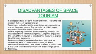 Space tourism | PPTX