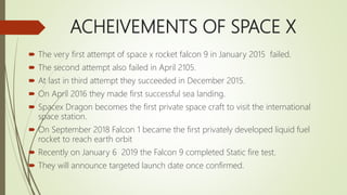 Space x | PPTX