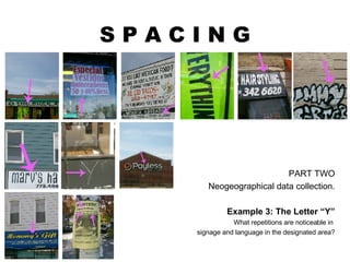 Spacing - Proposal | PPT | Geography | Science