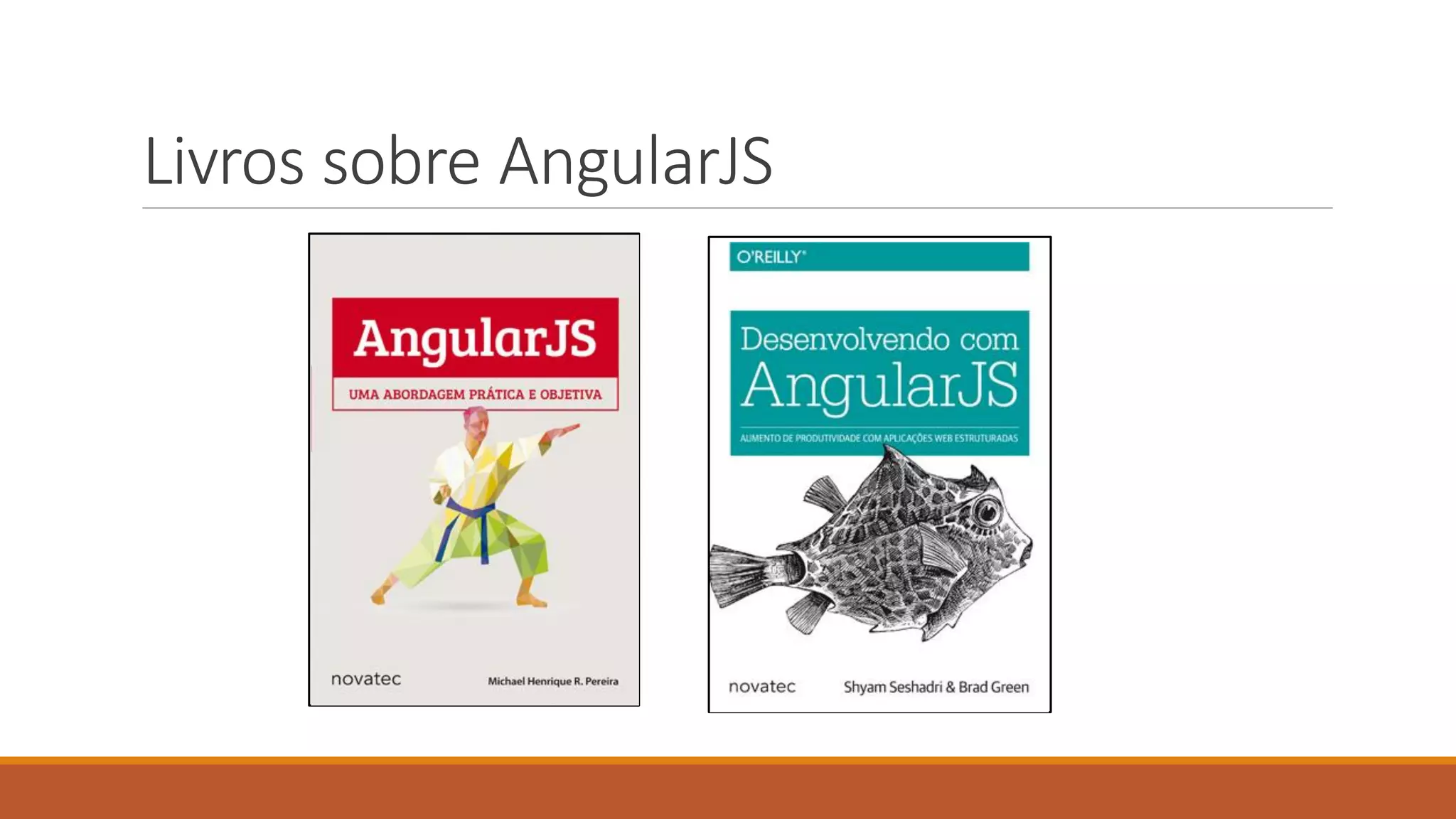 Livros sobre AngularJS