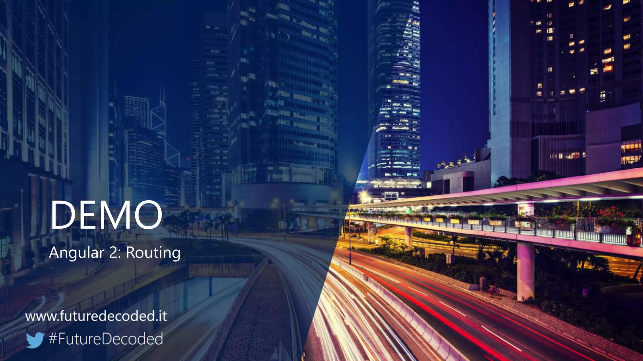 DEMO Angular 2: Routing