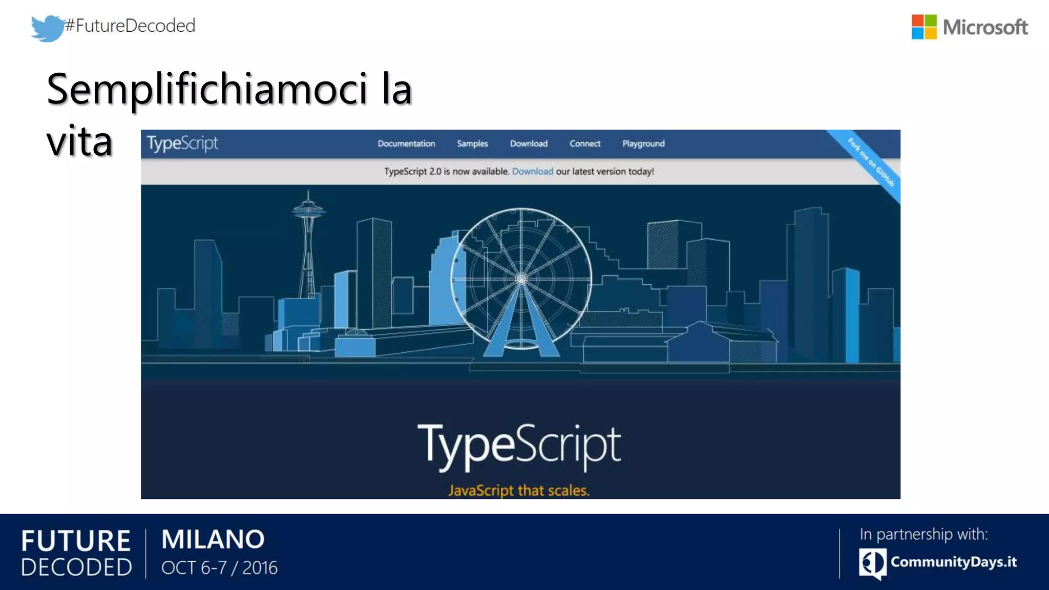 Semplifichiamoci la vita