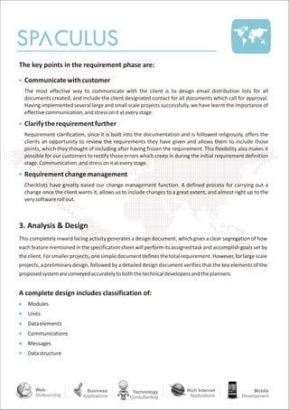 Spaculus Software Services profile | PDF