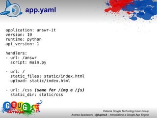 Introduction to Google App Engine | ODP
