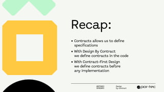Design by Contract - Building Robust Software with Contract-First ...