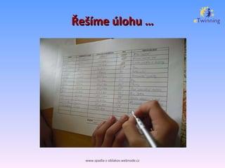 Řešíme úlohu … www.spadla-z-oblakov.webnode.cz 