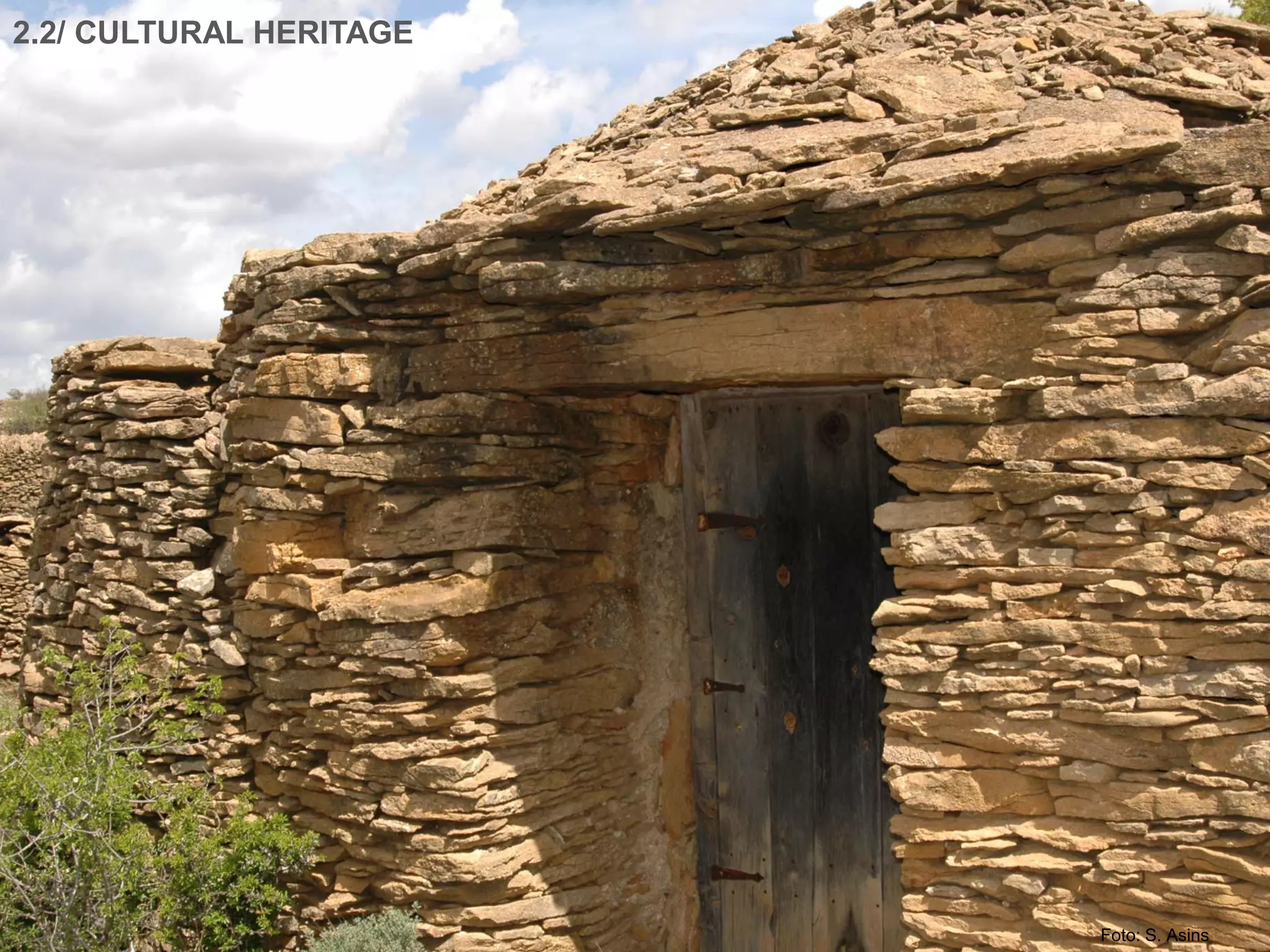 Foto: S. Asins
2.2/ CULTURAL HERITAGE
 