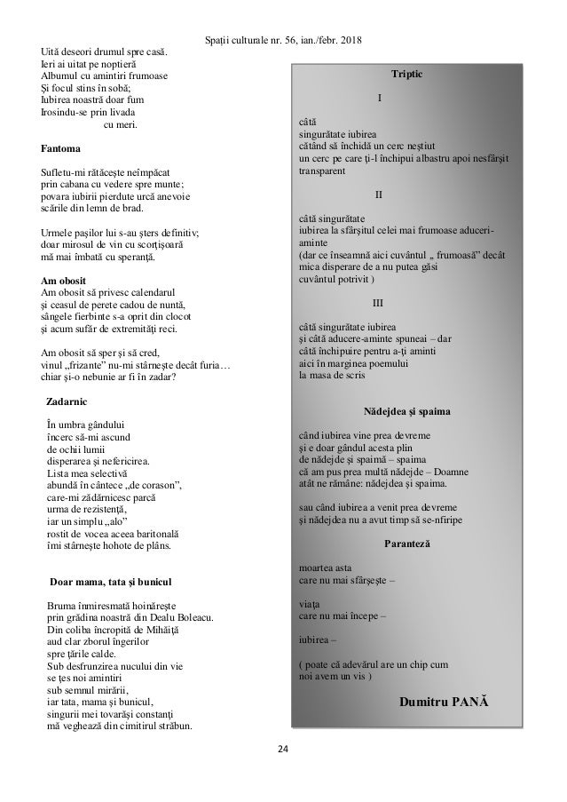 Spații Culturale 56 2018