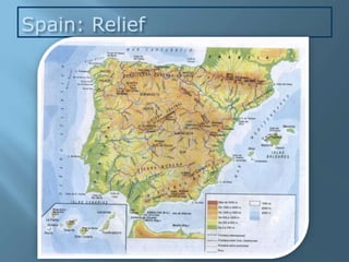 Spain: Relief
 