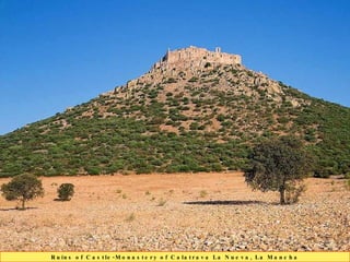 Ruins of Castle-Monastery of Calatrava La Nueva, La Mancha