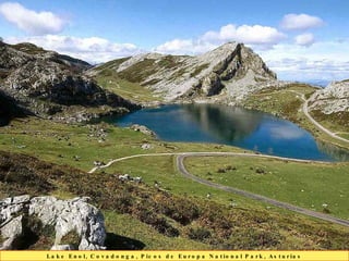 Lake Enol, Covadonga, Picos de Europa National Park, Asturias