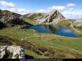 Lake Enol, Covadonga, Picos de Europa National Park, Asturias