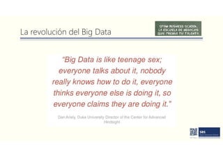 La revolución del Big Data
 