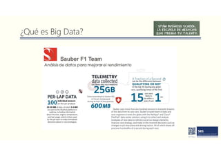 ¿Qué es Big Data?
 