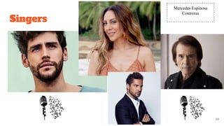 Singers
39
Mercedes Espinosa
Contreras
 
