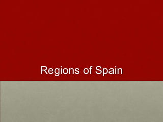 Location & Map of
Spain
 