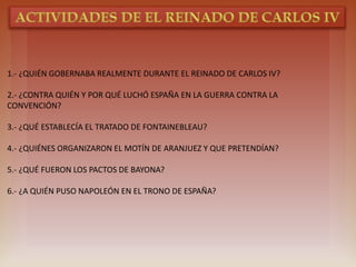 CONSTITUCIÓN
DE 1812
CONSTITUCIÓN
DE 1837
CONSTITUCIÓN
DE 1845
CONSTITUCIÓN
DE 1869
FORMA DE ESTADO MONARQUÍA
PARLAMENTARIA
MONARQUÍA
PARLAMENTARIA
MONARQUÍA
PARLAMENTARIA
MONARQUÍA
PARLAMENTARIA
SOBERANÍA NACIONAL NACIONAL COMPARTIDA ENTRE
EL REY LAS CORTES
NACIONAL
DIVISIÓN DE
PODERES
EJECUTIVO(REY)
LEGISLATIVO(
CORTES Y REY)
JUDICIAL(TRIBUNAL
ES)
EJECUTIVO(REY)
LEGISLATIVO(
CORTES Y REY)
JUDICIAL(TRIBUNAL
ES
EJECUTIVO(REY)
LEGISLATIVO(
CORTES Y REY)
JUDICIAL(TRIBUNAL
ES
EJECUTIVO(REY Y
MINISTROS)
LEGISLATIVO(
CORTES)
JUDICIAL(TRIBUNAL
ES
CORTES UNICAMERALES
VOTADAS POR EL
PUEBLO
BICAMERALES
SENADO NOMBRADO
POR EL REY
BICAMERALES
SENADO NOMBRADO
POR EL REY
BICAMERALES
ELEGIDAS POR LOS
CIUDADANOS
SUFRAGIO UNIVERSAL
MASCULINO
INDIRECTO
CENSITARIO CENSITARIO MUY
REDUCIDO
UNIVERSAL
MASCULINO
RELACIÓN
IGLESIA/ESTADO
CONFESIONALIDAD
CATÓLICA DEL
ESTADO.
ACONFESIONALIDA
D DEL ESTADO
CONFESIONALIDAD
CATÓLICA DEL
ESTADO.
RELIGIÓN CATÓLICA
OFICIAL, PERO SE
PERMITÍAN LAS
DEMÁS
DERECHOS Y
LIBERTADES
AMPLIA
DECLARACIÓN
LIBERTAD DE
PRENSA,
ASOCIACIÓN Y
OPINIÓN
NO HABÍA AMPLIA
DECLARACIÓN
 