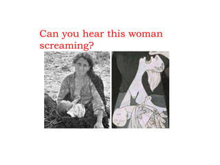 Can you hear this woman
screaming?
 