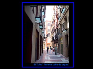 “ El Tubo” famosa calle de tapas” 