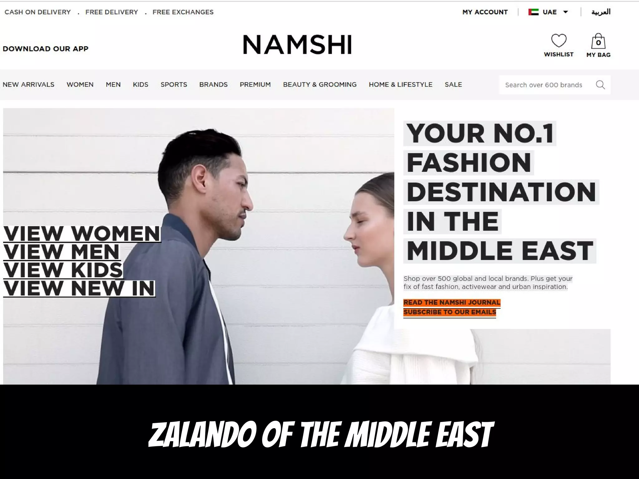 Zalando of the middle east
 